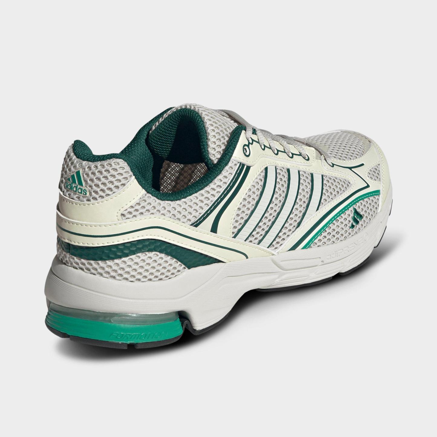 Men's adidas Spiritain 2000 Casual Shoes - Part 2 - Alumina/Ice Gold Metallic/Court Green - Back view