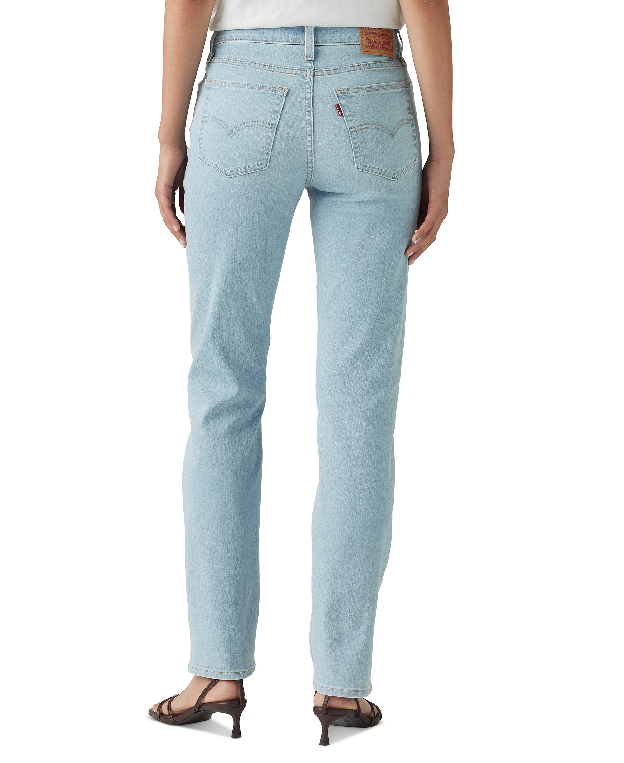 Levi's Women's 724 Straight-Leg Jeans - Eternal Indigo Light