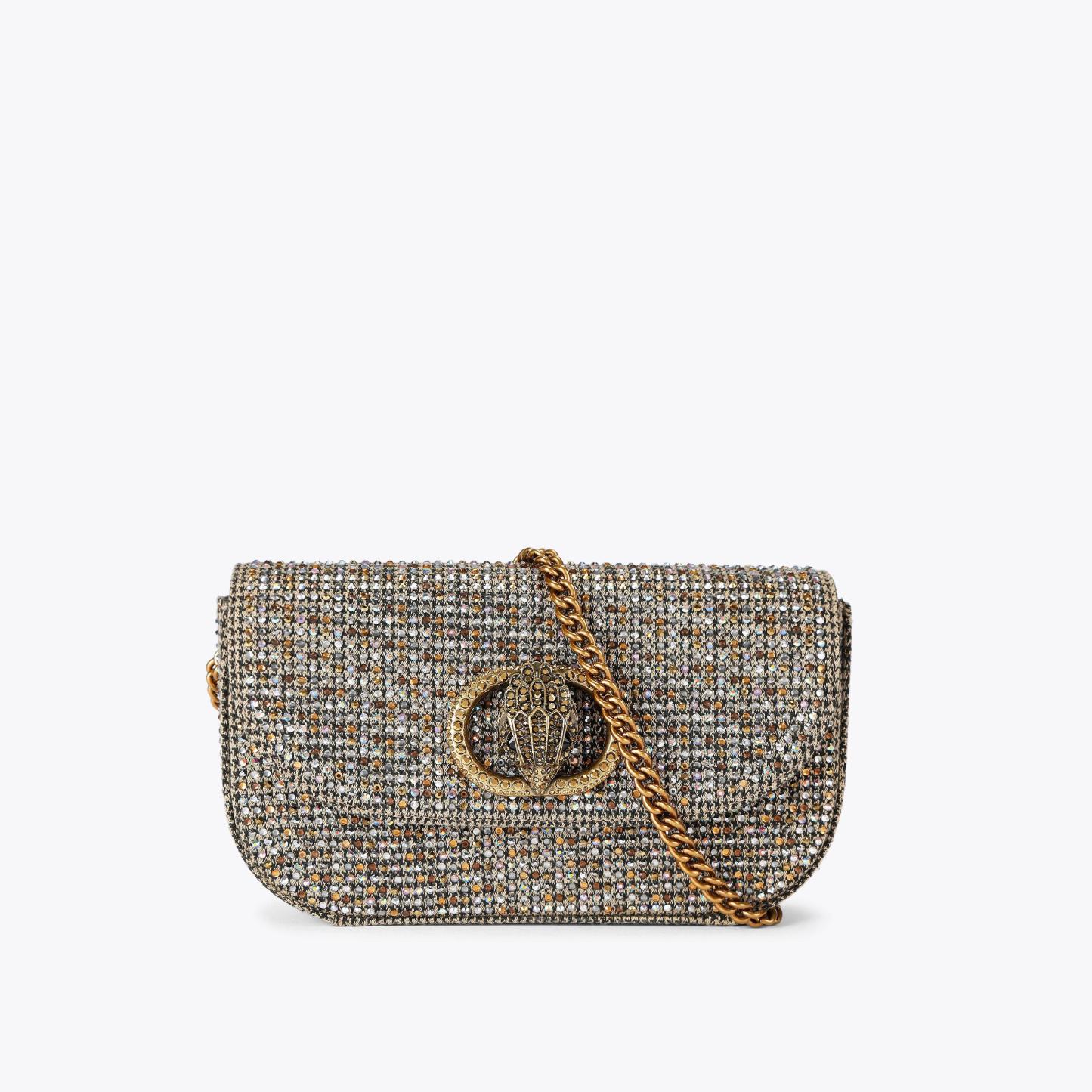 Kurt Geiger London Small Chelsea Cross Body Bag - Beige