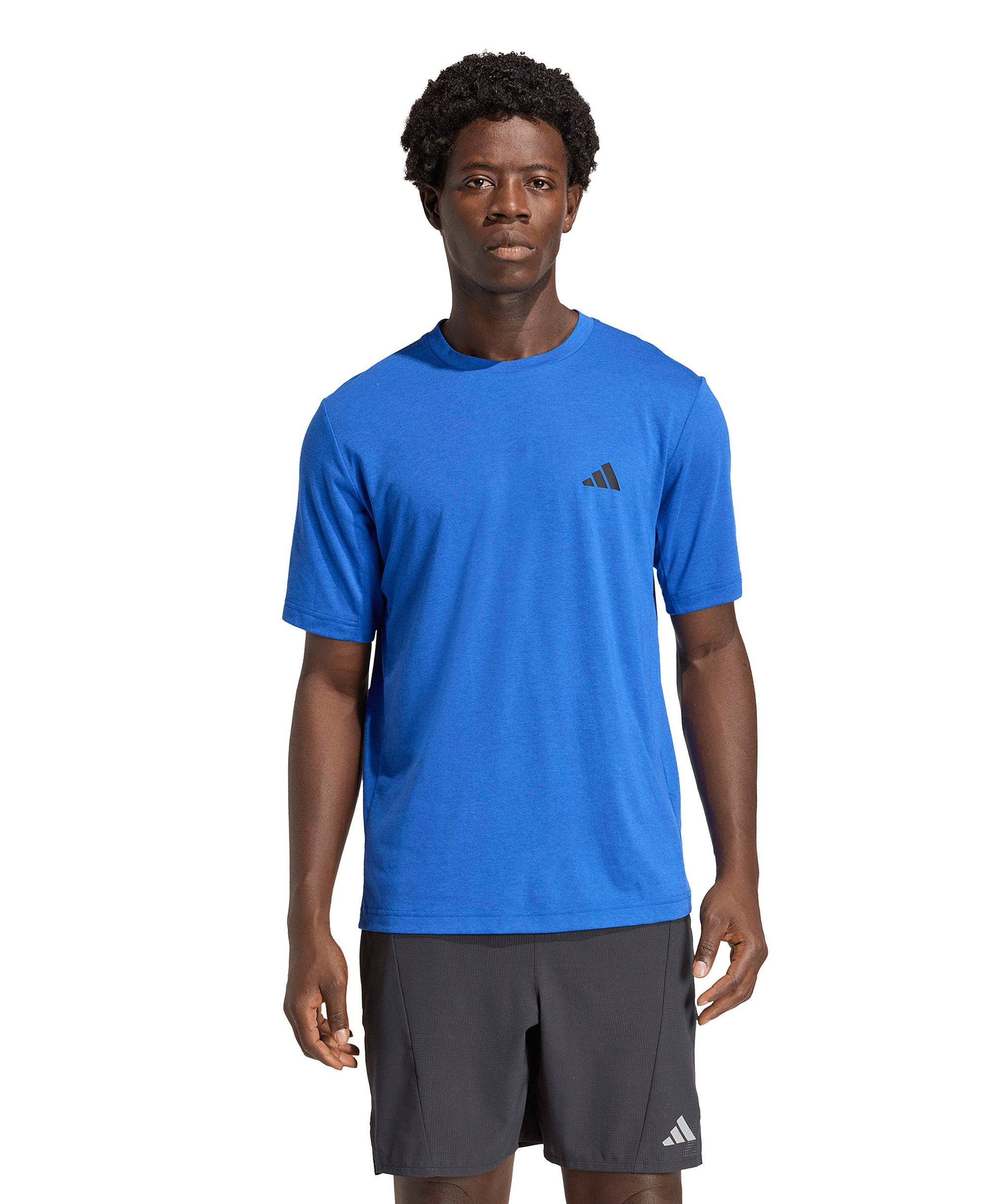 adidas Men's Workout Essentials Crewneck T-Shirt - Team Royal Blue