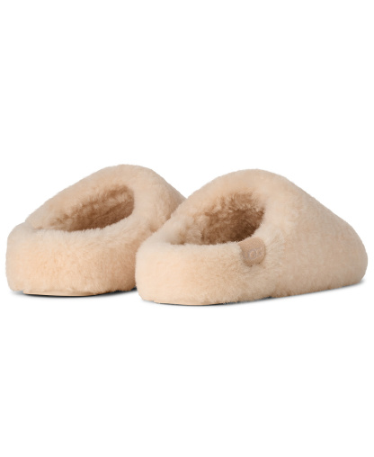 UGG® Women's Elea Fluffed Slip-On Slippers - Natural