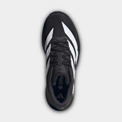 Men's adidas Adizero Pacer Running Shoes - Core Black/Cloud White/Carbon - Top view