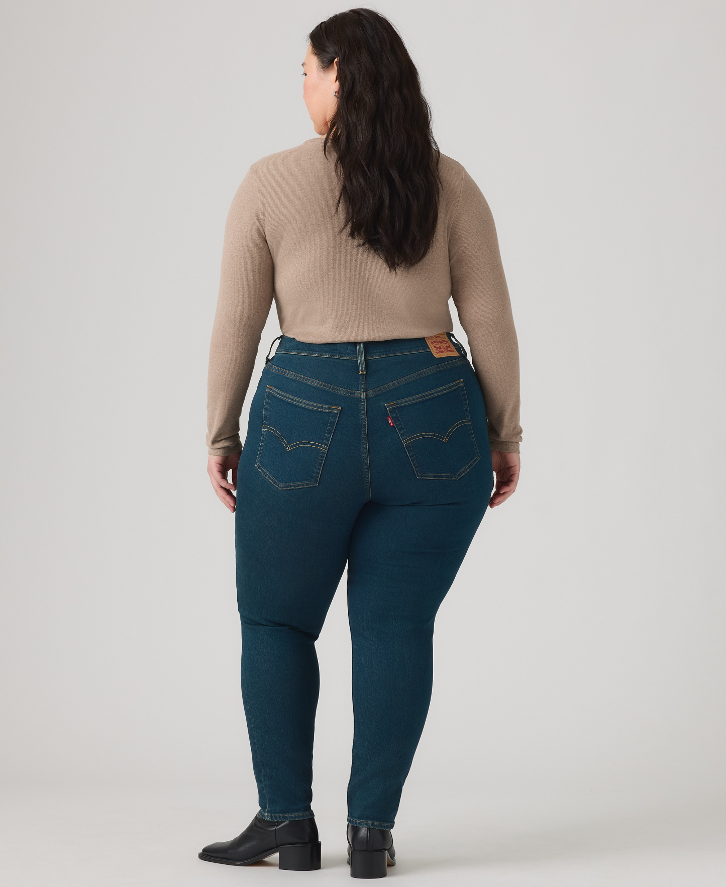 Levi's Trendy Plus Size 721 High-Rise Skinny Jeans - Tint Time Plus