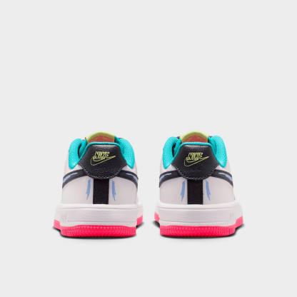 Little Kids' Nike Force 1 Low Casual Shoes - Rust Pink/Metallic Red Bronze/Summit White