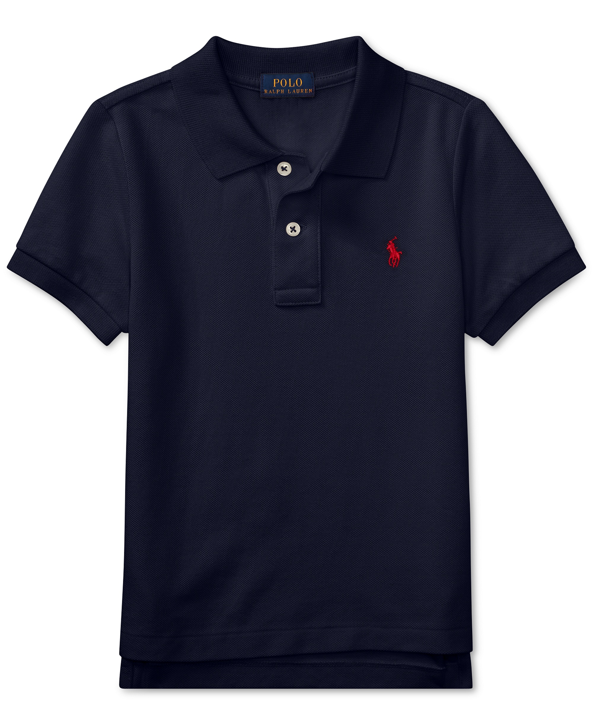 Polo Ralph Lauren Boys' 2T-7 Cotton Mesh Polo Shirt - Refined Navy