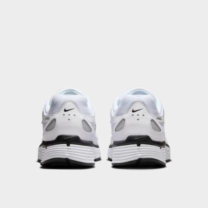 Men's Nithtke P-6000 Casual Shoes - Part 1 - White/Metallic Silver/Black/Black - Back view