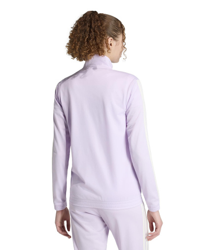 adidas Women's Tricot 3-Stripes Track Jacket - Ice Lavender