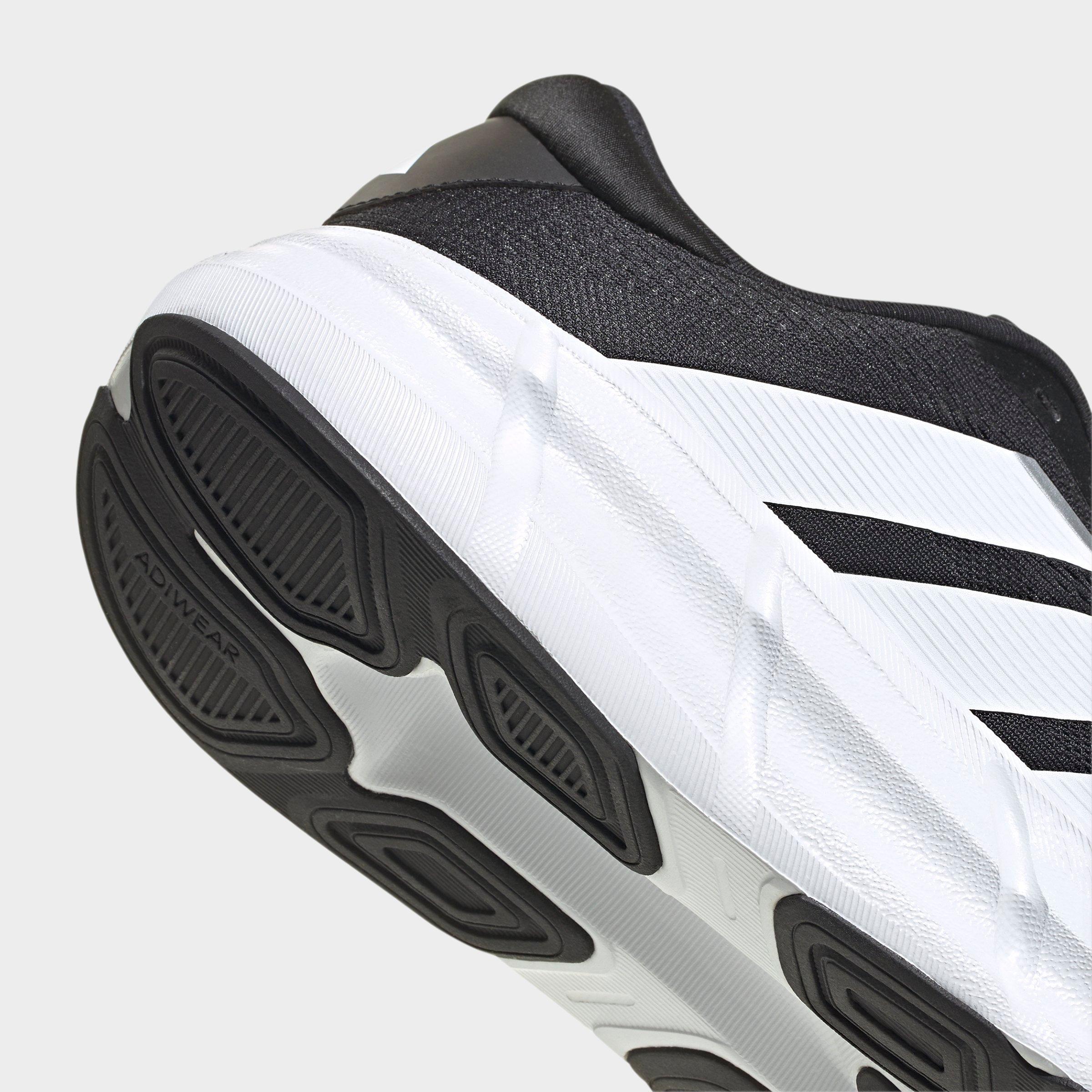 Men's adidas Questar 4 Running Shoes - Core Black/Cloud White/Grey - Detail shot