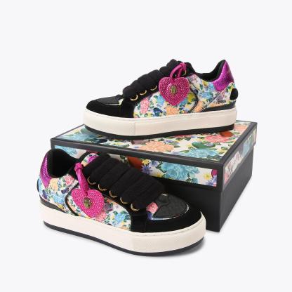 Kurt Geiger London Southbank Tag Sneaker - Black - view 6