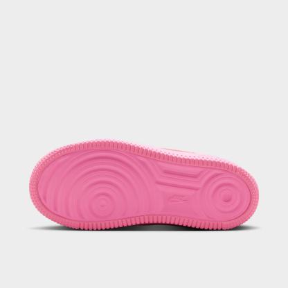 Little Kids' Nithtke Force 1 Casual Shoes - Part 1 - Pink Foam/Pink Rise - Bottom view