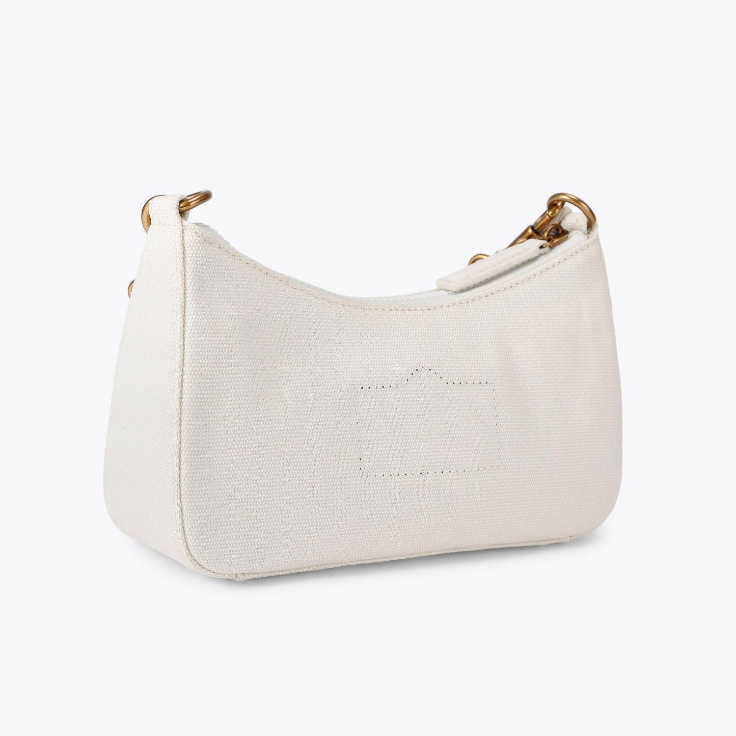 Kurt Geiger London Small Kurt Hobo Cross Body Bag - White - view 4