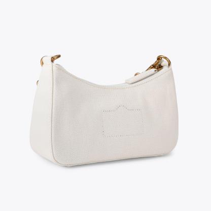 Kurt Geiger London Small Kurt Hobo Cross Body Bag - White - view 4