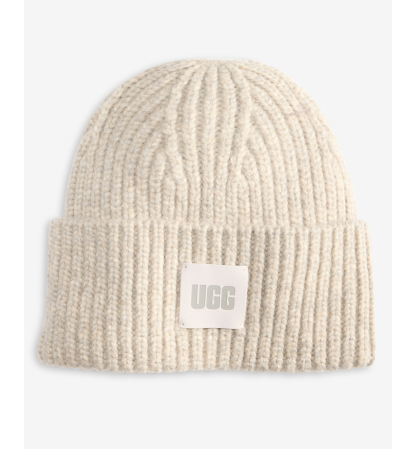 UGG® Men's Chunky Ribbed Beanie - Light Gray