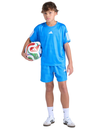adidas Boys' 8-20 World Soccer Pull-on Shorts - MED-BLUE