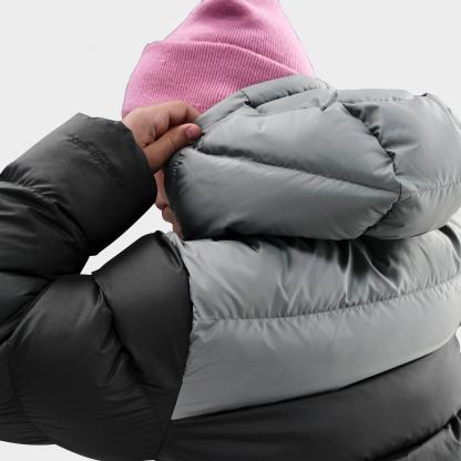 Big Kids' Nithtke Sportswear All Day Play Therma-FIT Puffer Jacket - Black/Grey