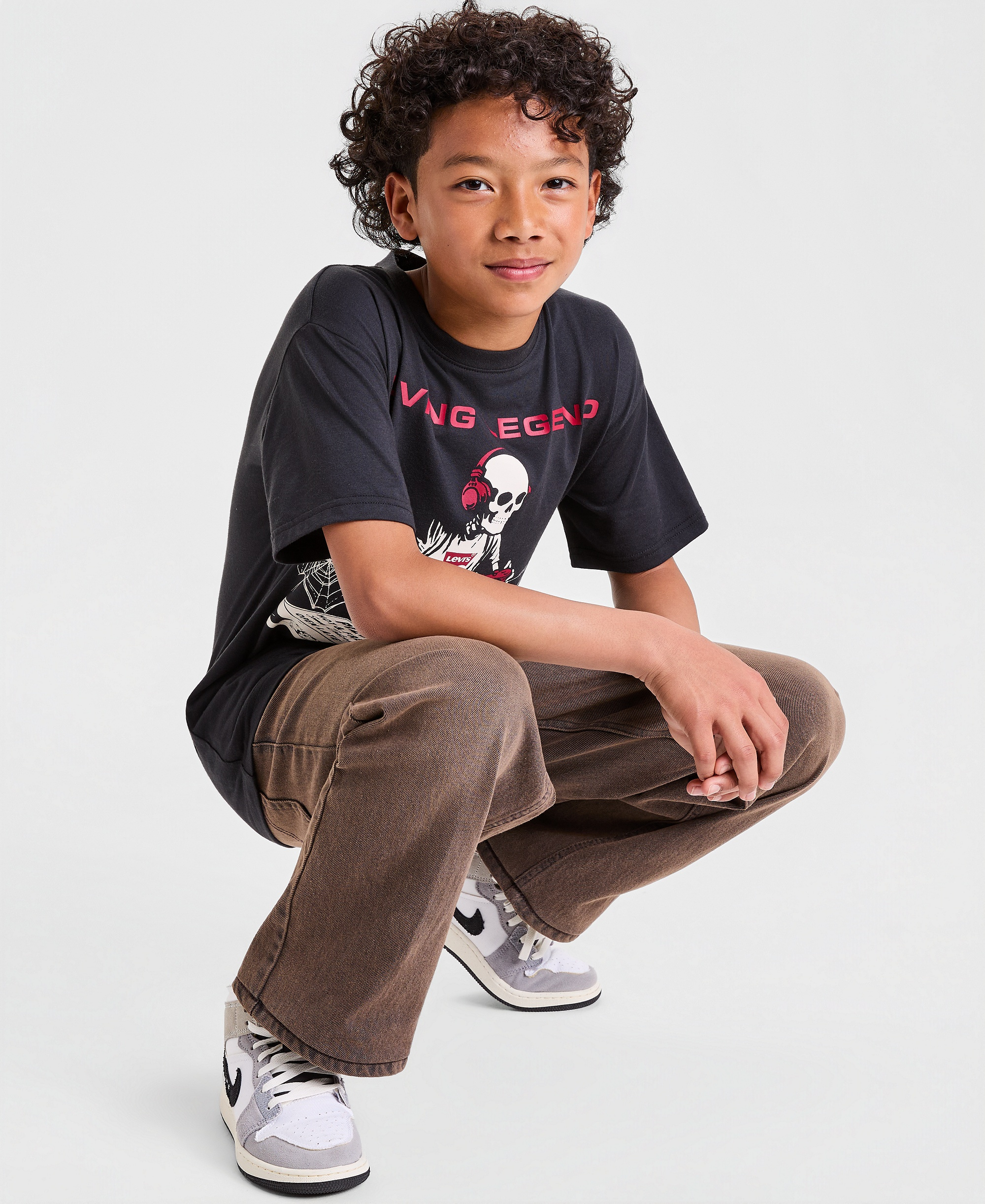 Levi's Boys' 8-20 578 Baggy-Fit Jeans - Jupiter