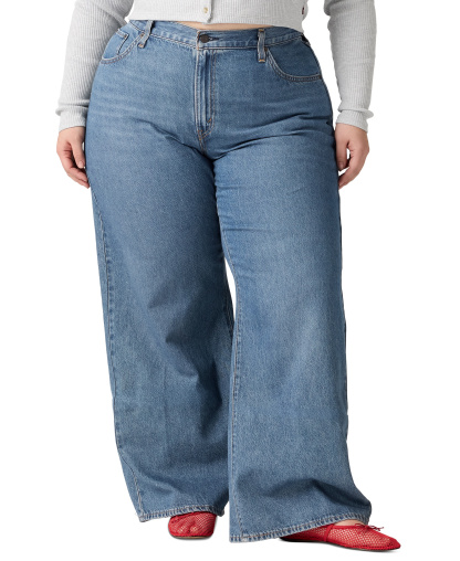 Levi's Women's Cinch-Waist Lightweight Baggy Jeans - Chasing Dreams