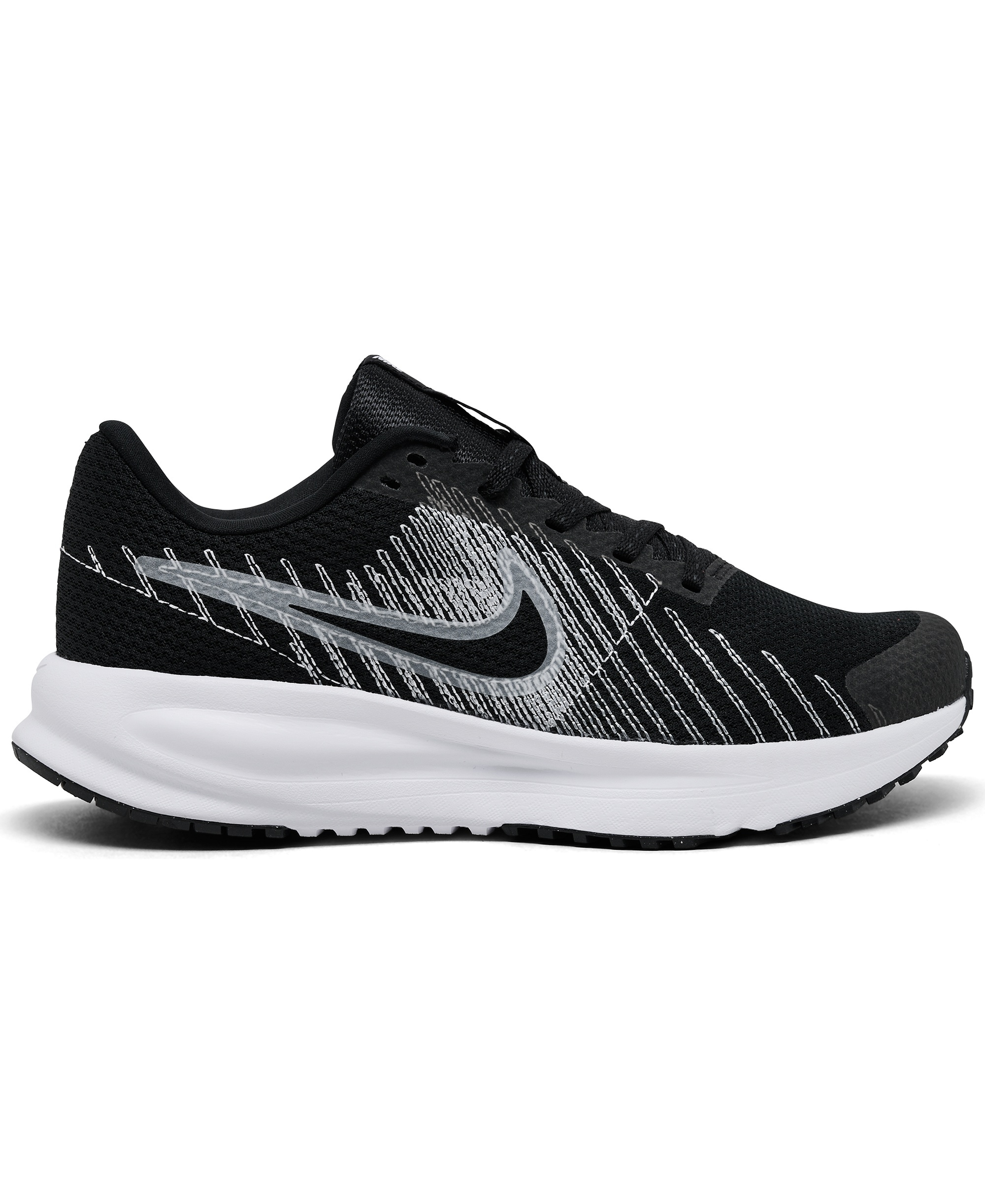 Nike Women's Run Defy All Day Running Sneakers from Finish Line - Black, White