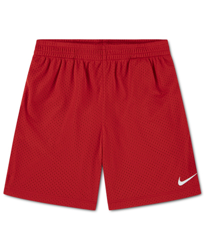Nike Boys' 4-7 Dri-FIT Logo Mesh Pull-On Shorts - University Red
