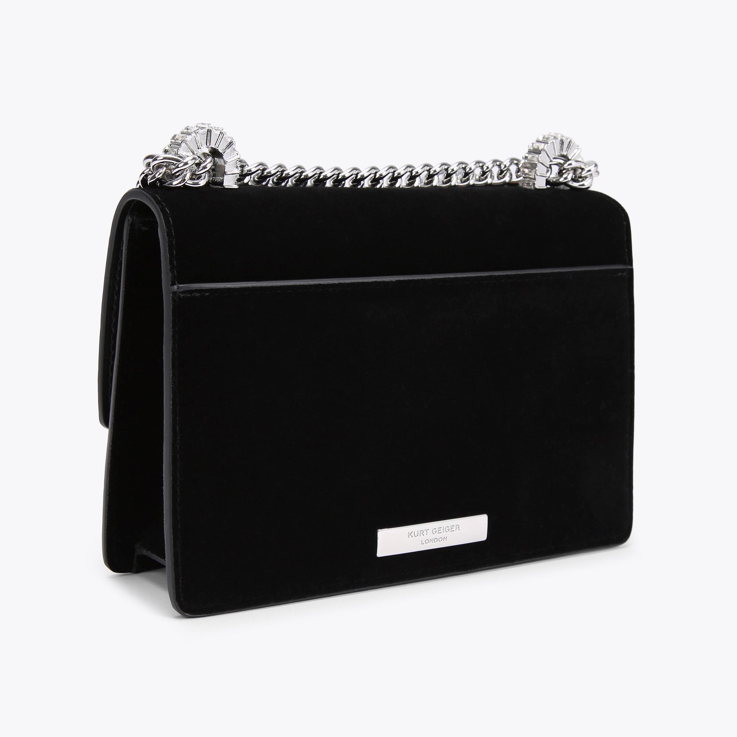 Kurt Geiger London Small Shoreditch Bow Bag - Black - view 4