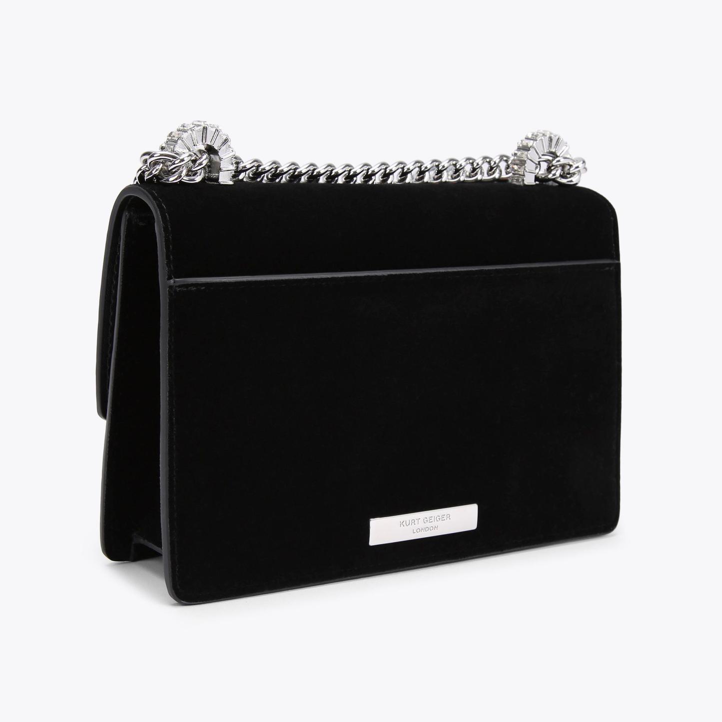 Kurt Geiger London Small Shoreditch Bow Bag - Black - view 4
