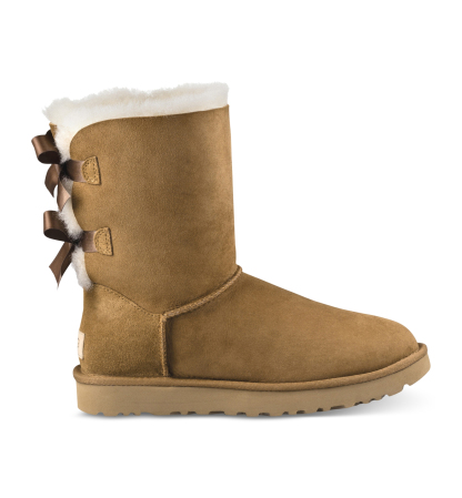 UGG® Women's Bailey Bow II Boots - Chestnut