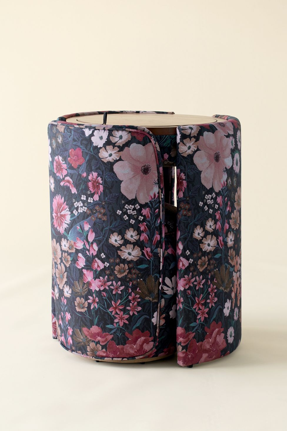 Jane Upholstered Vanity & Stool Set - Moody Floral - view 3