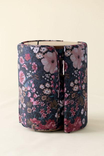 Jane Upholstered Vanity & Stool Set - Moody Floral - view 3