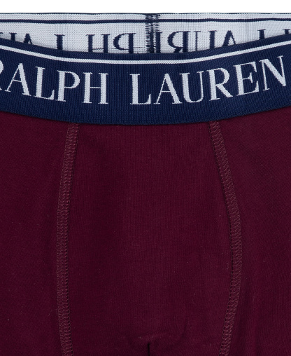 Polo Ralph Lauren Boys' 8-20 Cotton Stretch Boxer Briefs, 3-Pack - Gray/Green/Burgundy