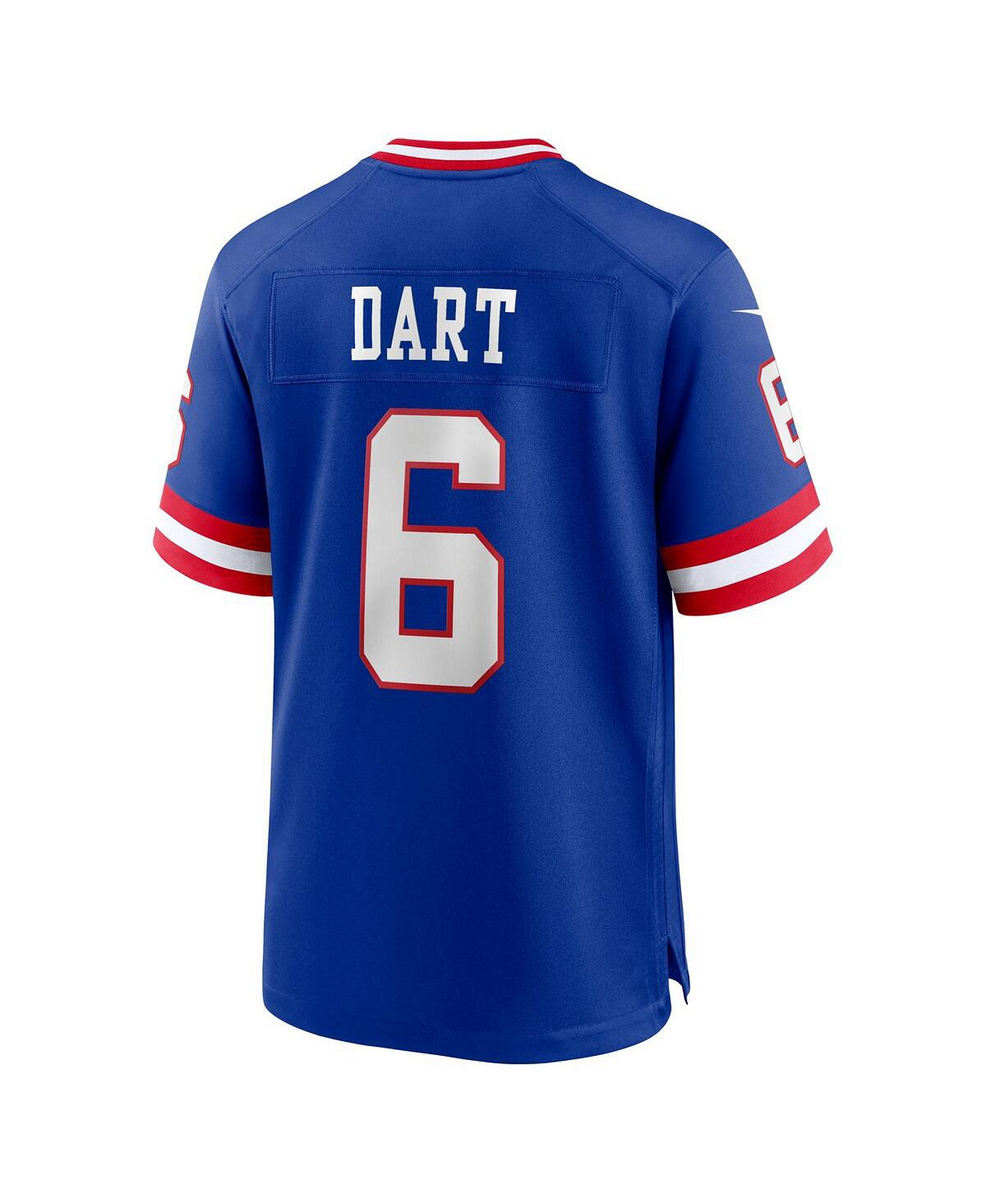 Nike Men's Jaxson Dart Royal New York Giants Alternate 2 Classic Game Jersey - Royal