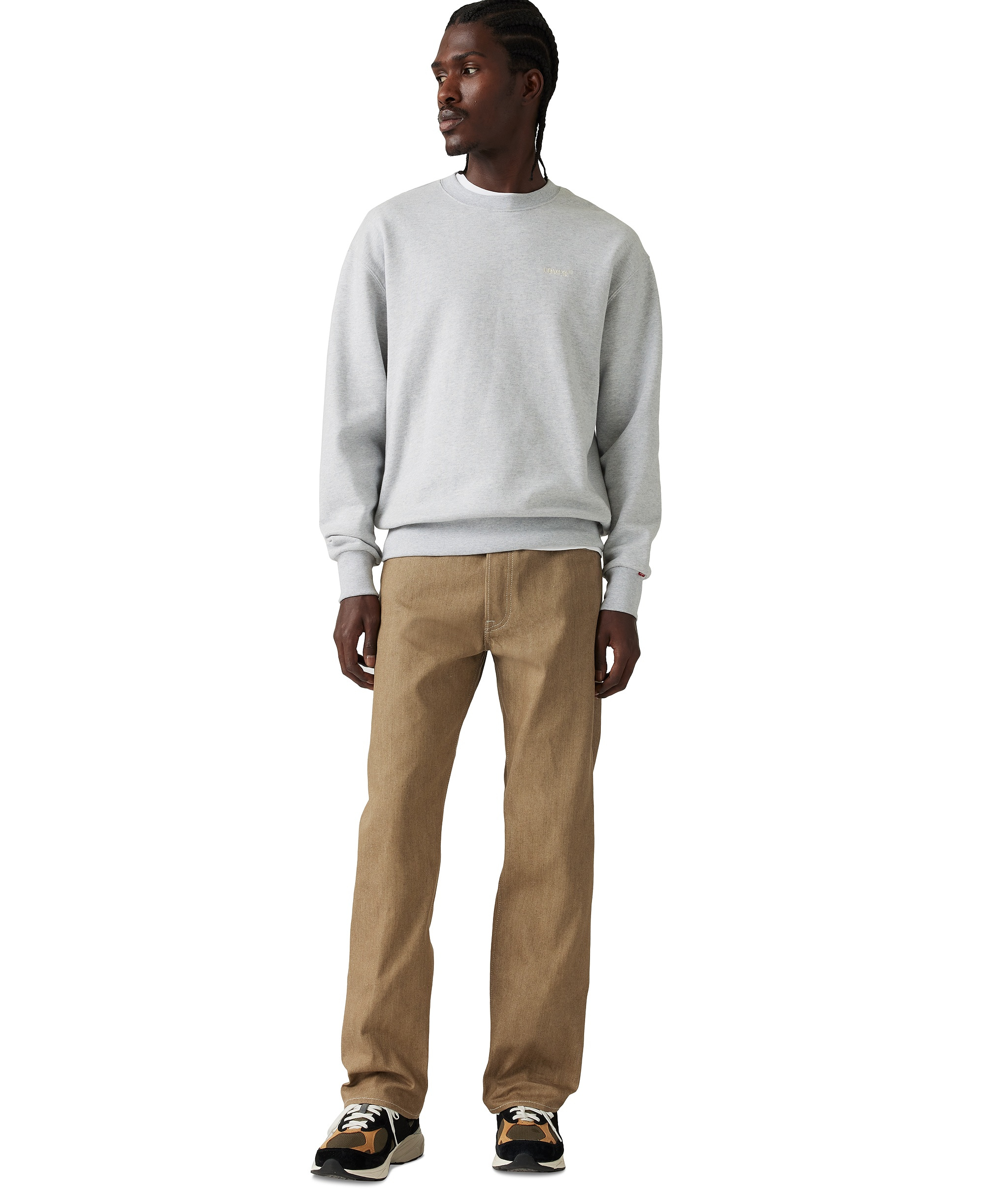 Levi's Men's 501® Original Shrink-to-Fit™ Non-Stretch Jeans - Beige