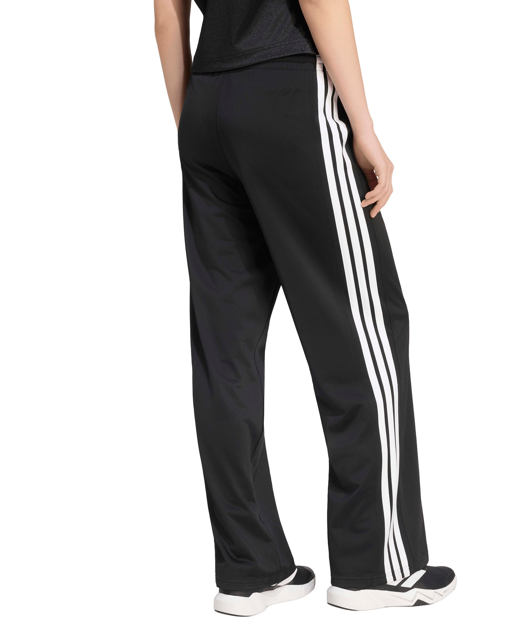 adidas Women's Dayready Wide-Leg Track Pants - Black