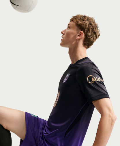 Nike Men's Purple Barcelona 2026/27 Away Stadium Replica Jersey - Purple