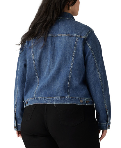 Levi's Women's Original Cotton Denim Trucker Jacket - See Her Run
