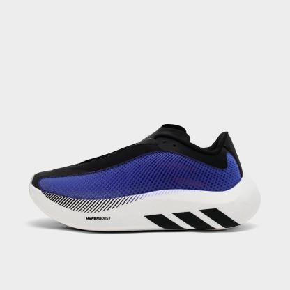 Men's adidas Originals HYPERBOOST EPHR Casual Shoes - White/Core Black/Solar Red - Left shoe facing left. Outside of the shoe.