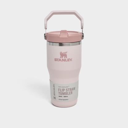 Stanley IceFlow Flip Straw Tumbler (20 oz.) - Rose Quartz