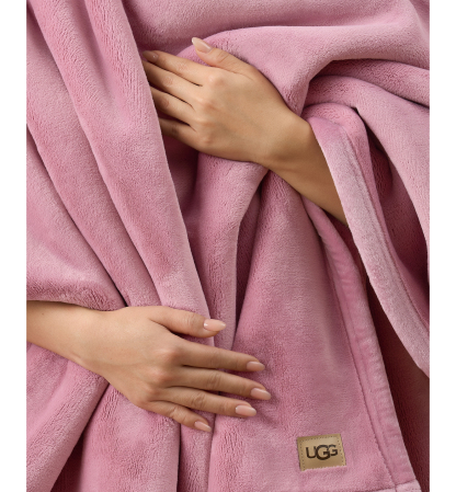 UGG® Coco Soft Throw, 50" x 70" - Dusty Orchid