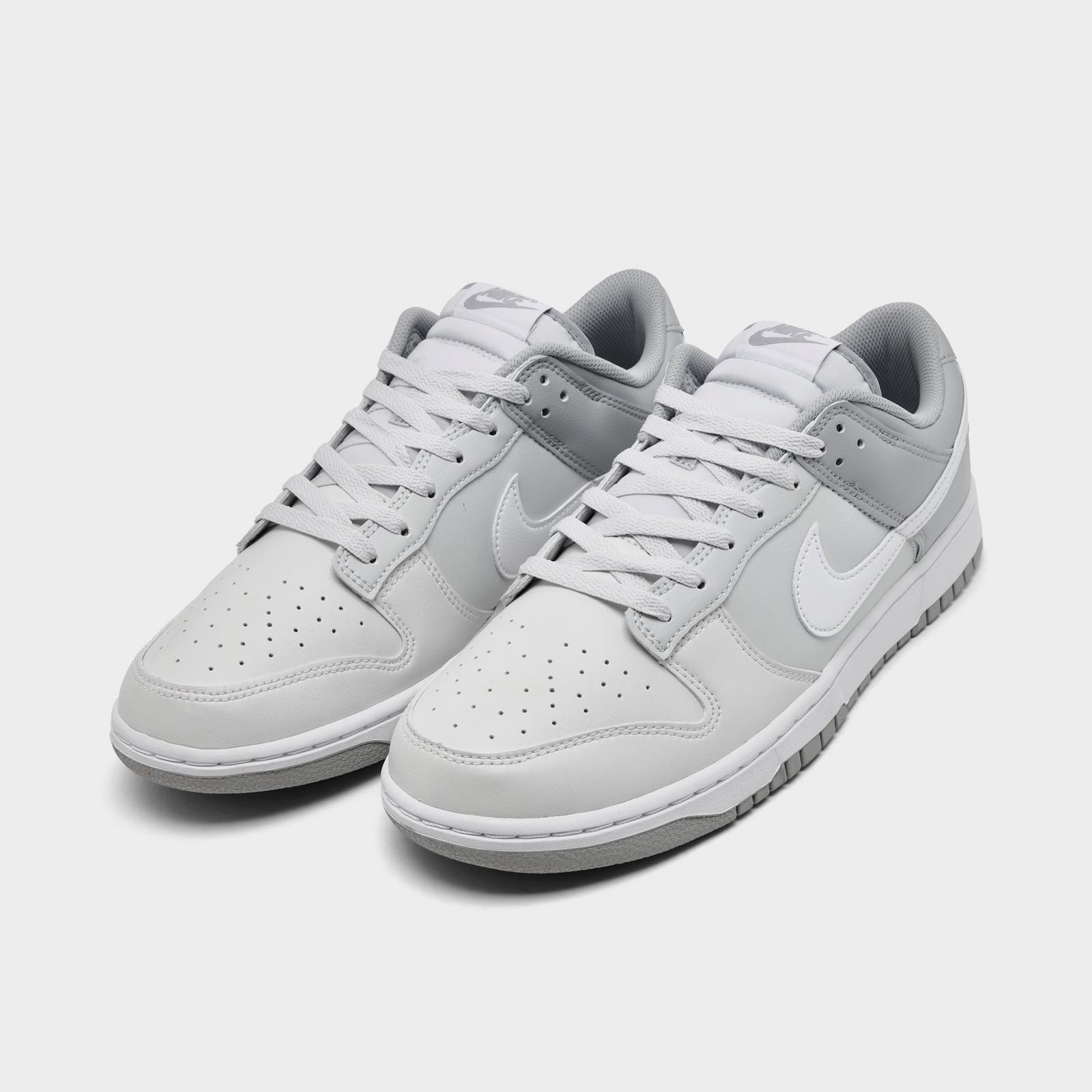 Men's Nike Dunk Low Retro Casual Shoes - Summit White/White/Photon Dust