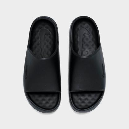 Big Kids' Nithtke Calm Slide Sandals - Black/Black/Black - Top view