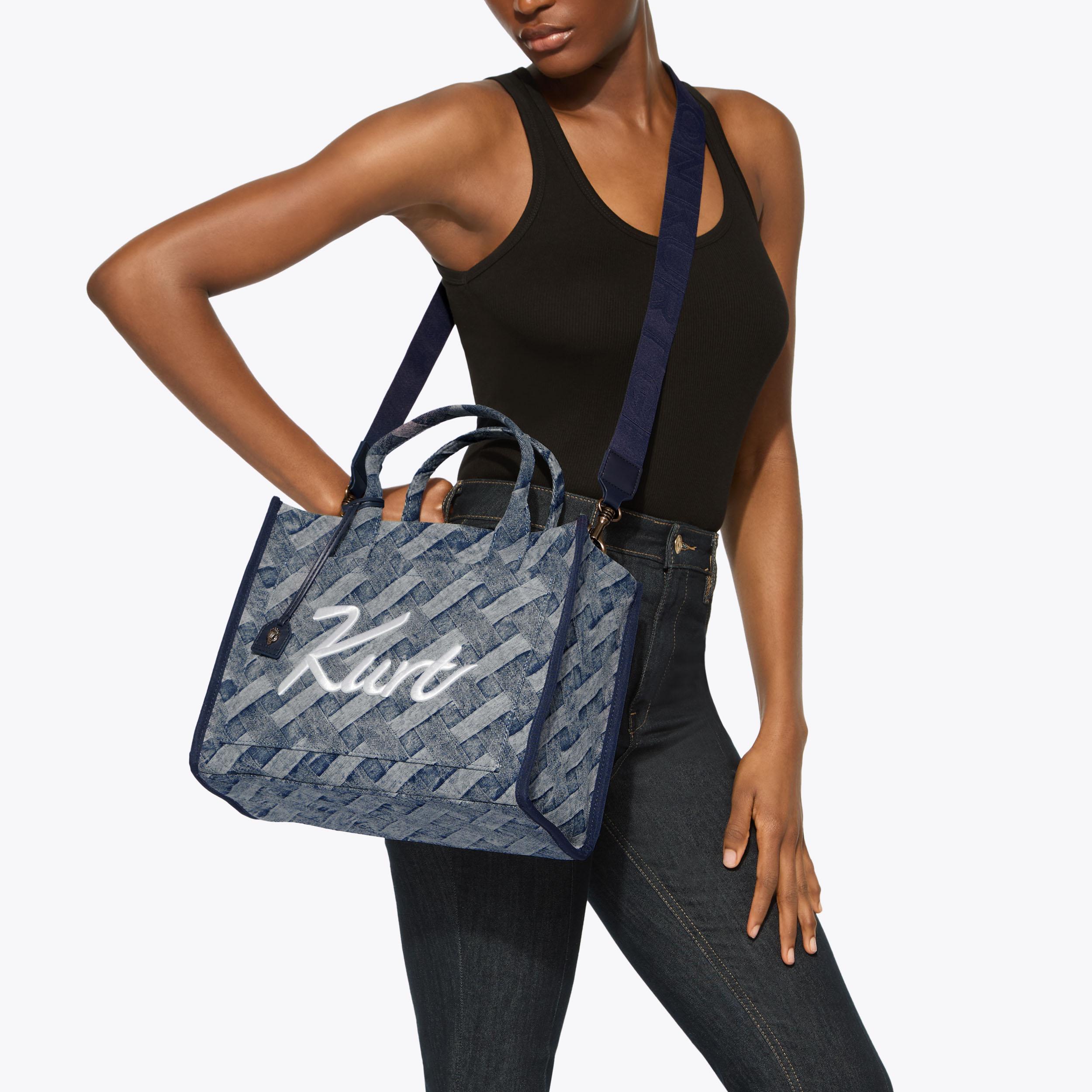 Kurt Geiger London Kurt Tote Bag - Blue - view 2