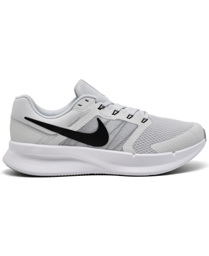 Nike Men's Run Swift 3 Running Sneakers from Finish Line - Photon Dust, Black