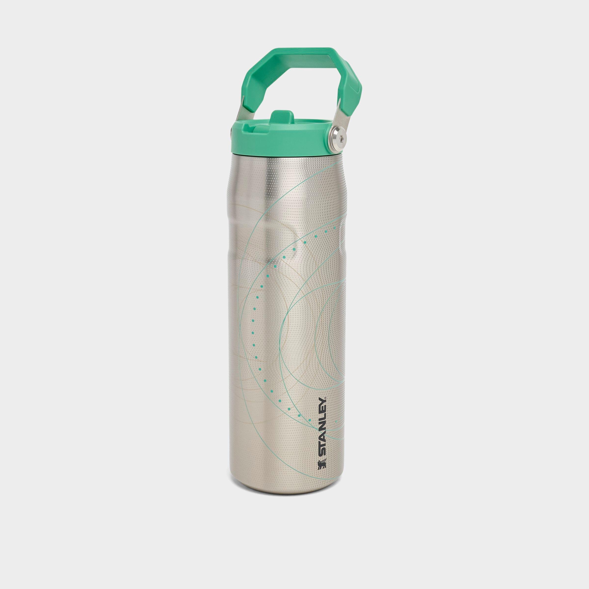 Stanley x Caitlin Clark IceFlow Flip Straw Tumbler (24 oz) - Silver/Green