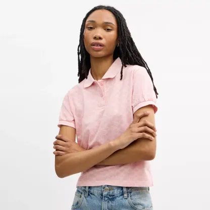 Signature Polo - Pink Signature - view 4