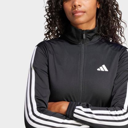 Women's adidas Sportswear DAYREADY Full-Zip Track Top - Black/White