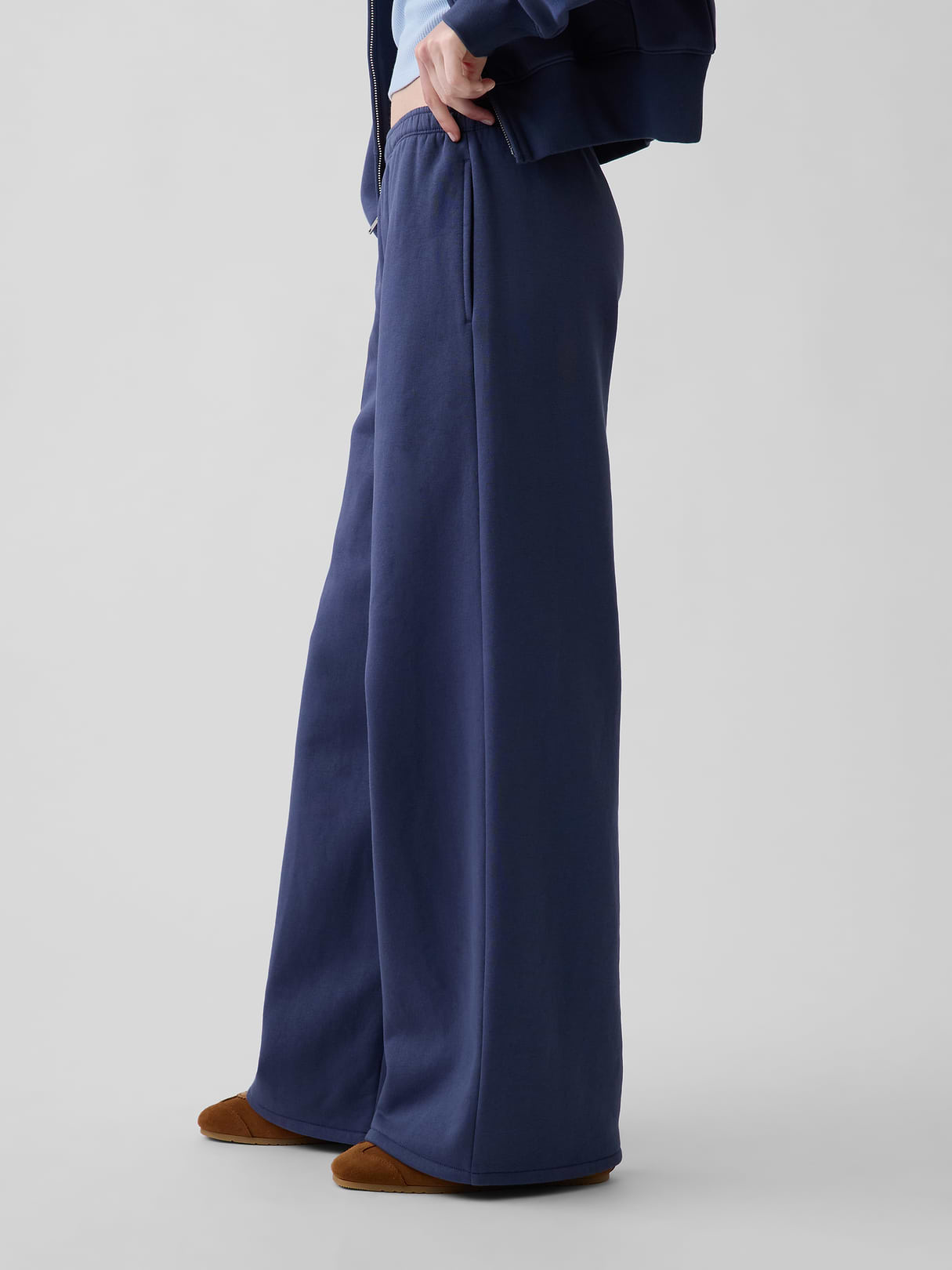 VintageSoft Baggy Sweatpants - Sargassus blue