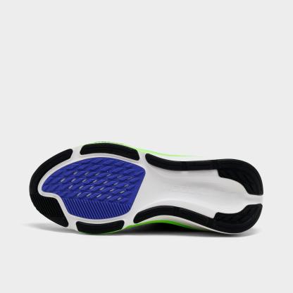Big Kids' Nithtke Pegasus 42 Running Shoes - Sapphire/Lapis/Lime Blast/Black - Bottom view