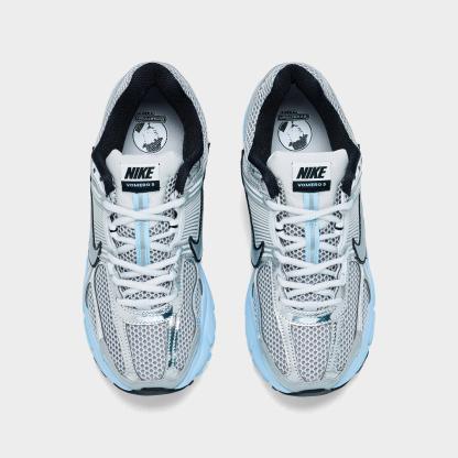Women's Nithtke Zoom Vomero 5 Casual Shoes - Part 2 - Photon Dust/Hydrogen Blue/Cobalt Bliss/Metallic Silver - Top view