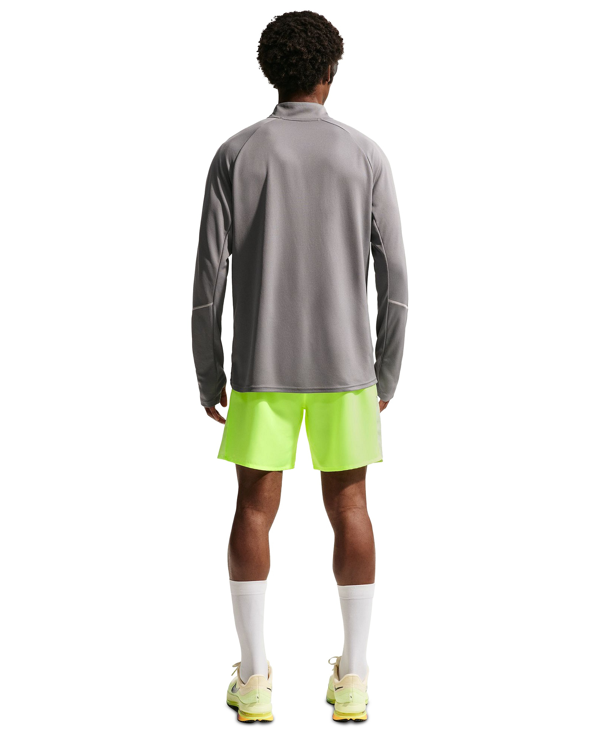 Nike Men's Miler Dri-FIT Running Shorts - Volt Ice/Barely Volt/Reflective Silver