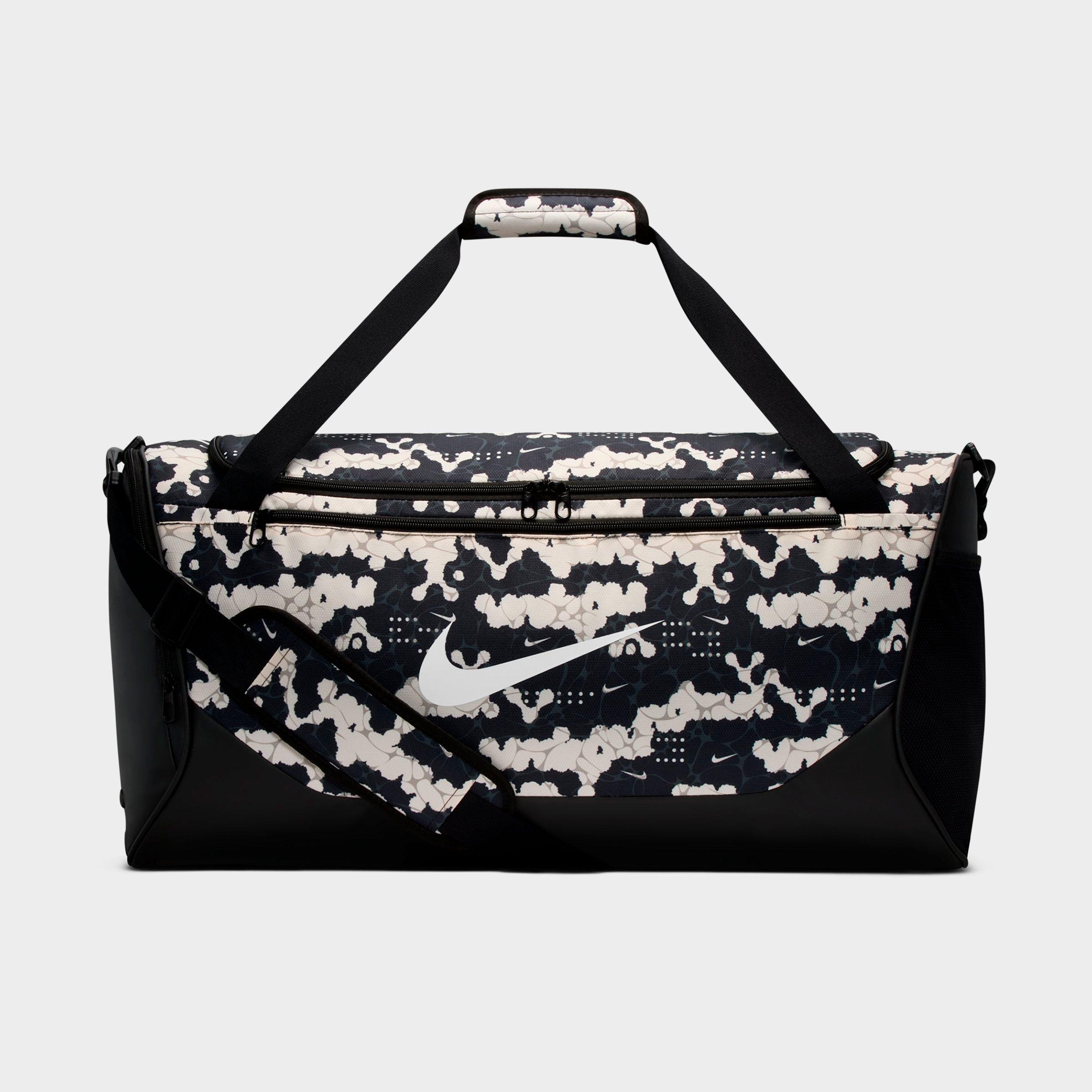Nithtke Brasilia Training Duffel Bag (Medium, 60L) - Chalk/Black/White