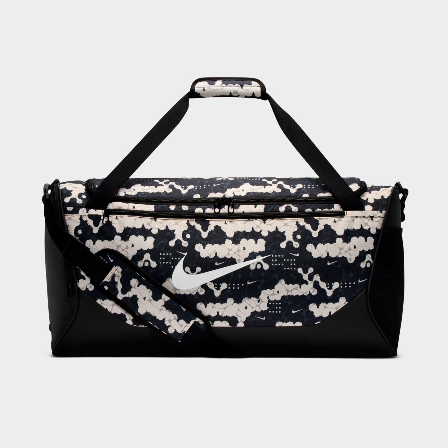 Nithtke Brasilia Training Duffel Bag (Medium, 60L) - Chalk/Black/White